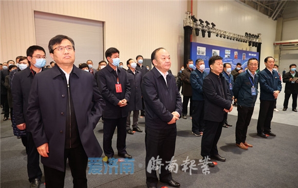 李干杰调研中国重汽智能网联（新能源）重卡项目
