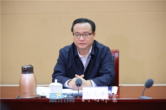 市委常委会召开会议学习贯彻习近平总书记重要讲话精神 孙立成讲话 孙述涛雷杰边祥慧出席