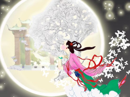 嫦娥奔月